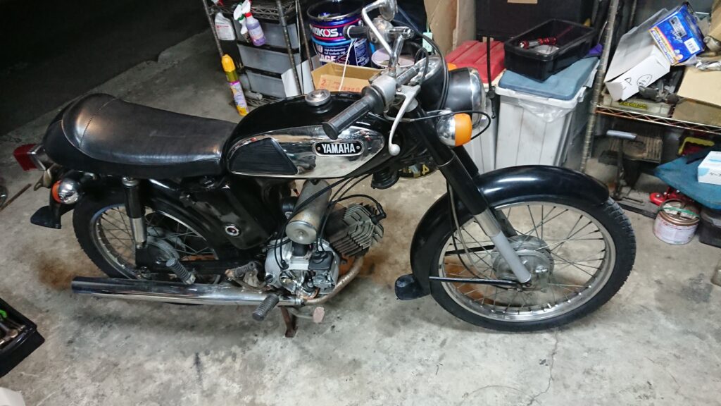 ヤマハ　H3　エンジン　不動　かからない
