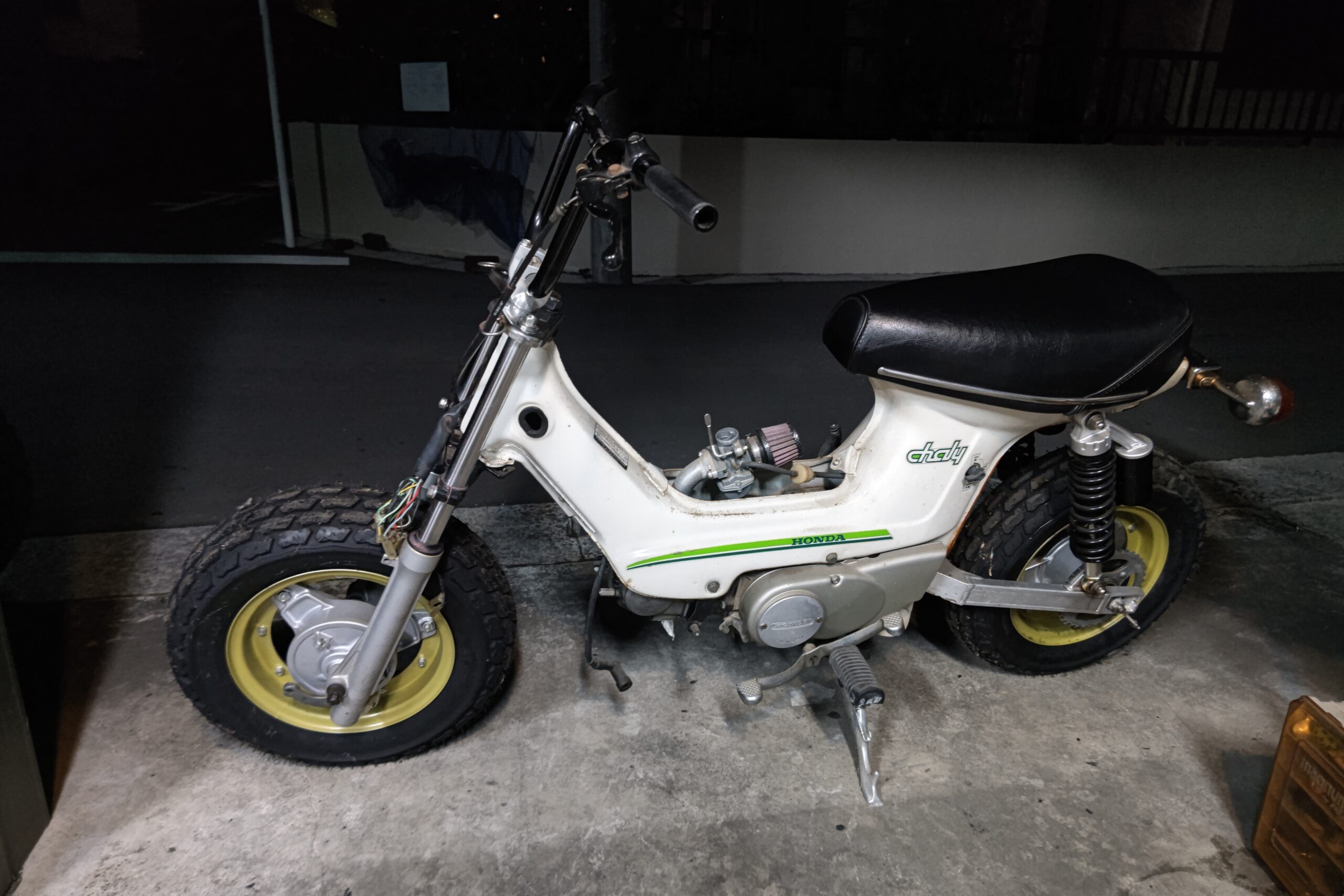 絶版部品　シャリィ　ホンダ純正　新品未使用　フロントフォーク 絶版部品 シャリィ ホンダ純正 新品未使用 フロントフォーク