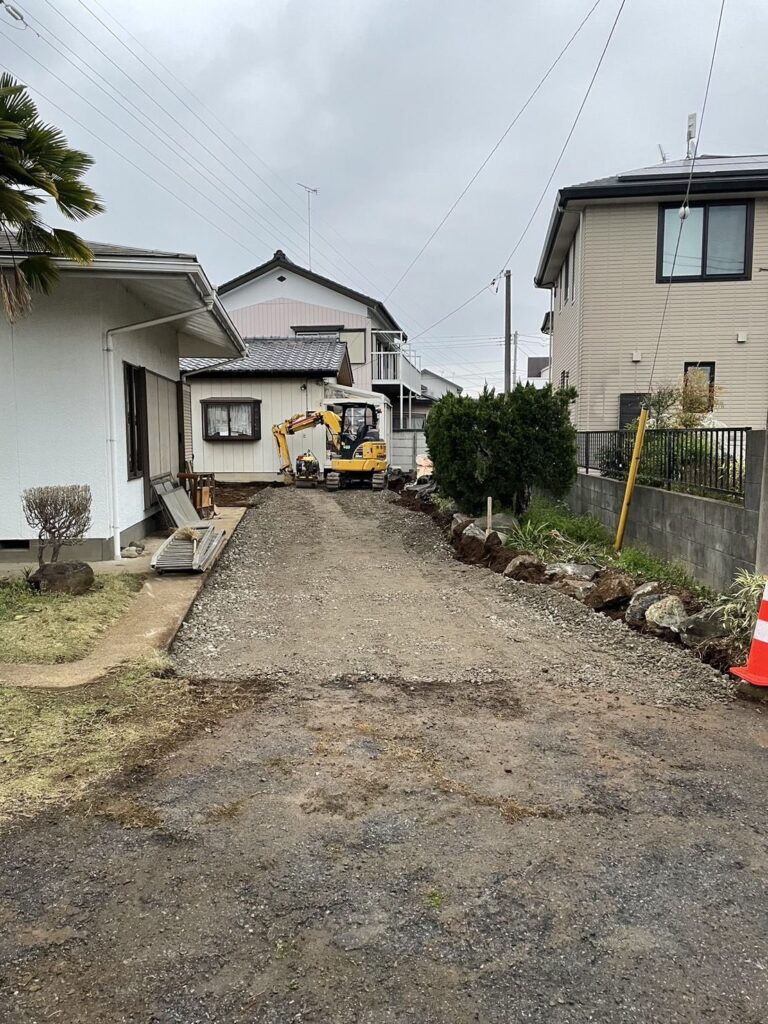 空家　改築　ガレージ転用　空家の有効活用