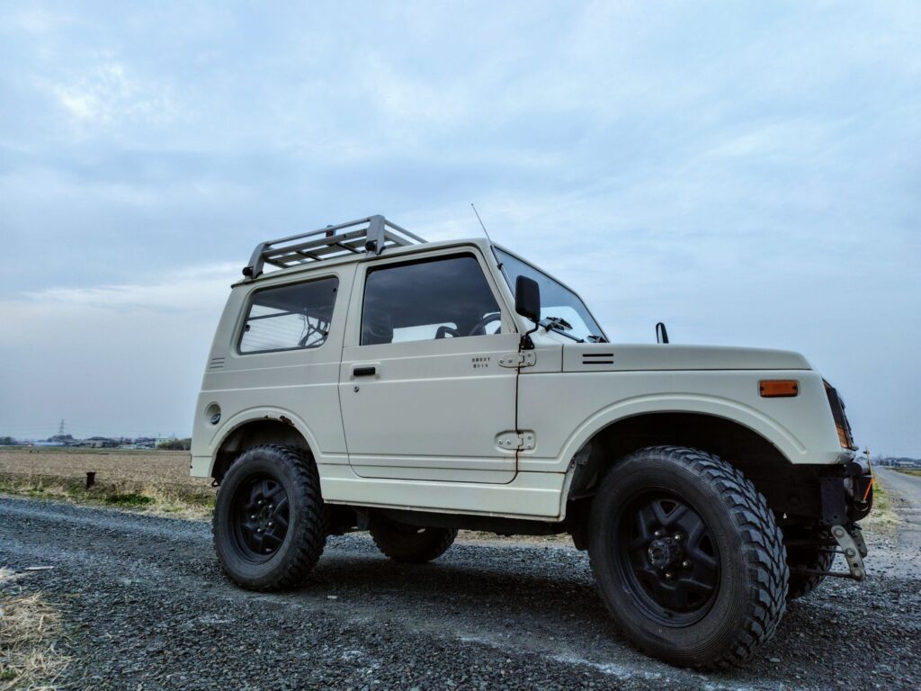 ジムニー　JA11　シートレール　加工