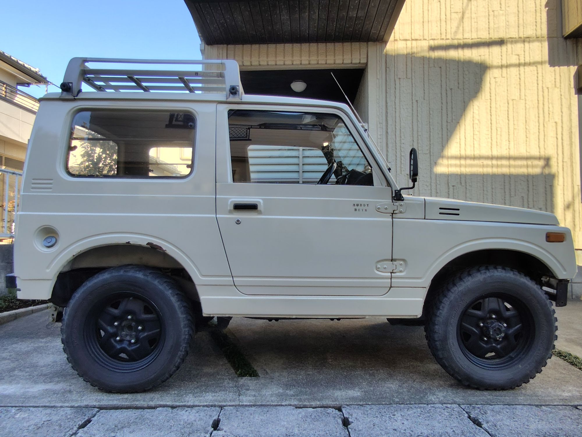 ジムニー　JA11　シートレール　加工