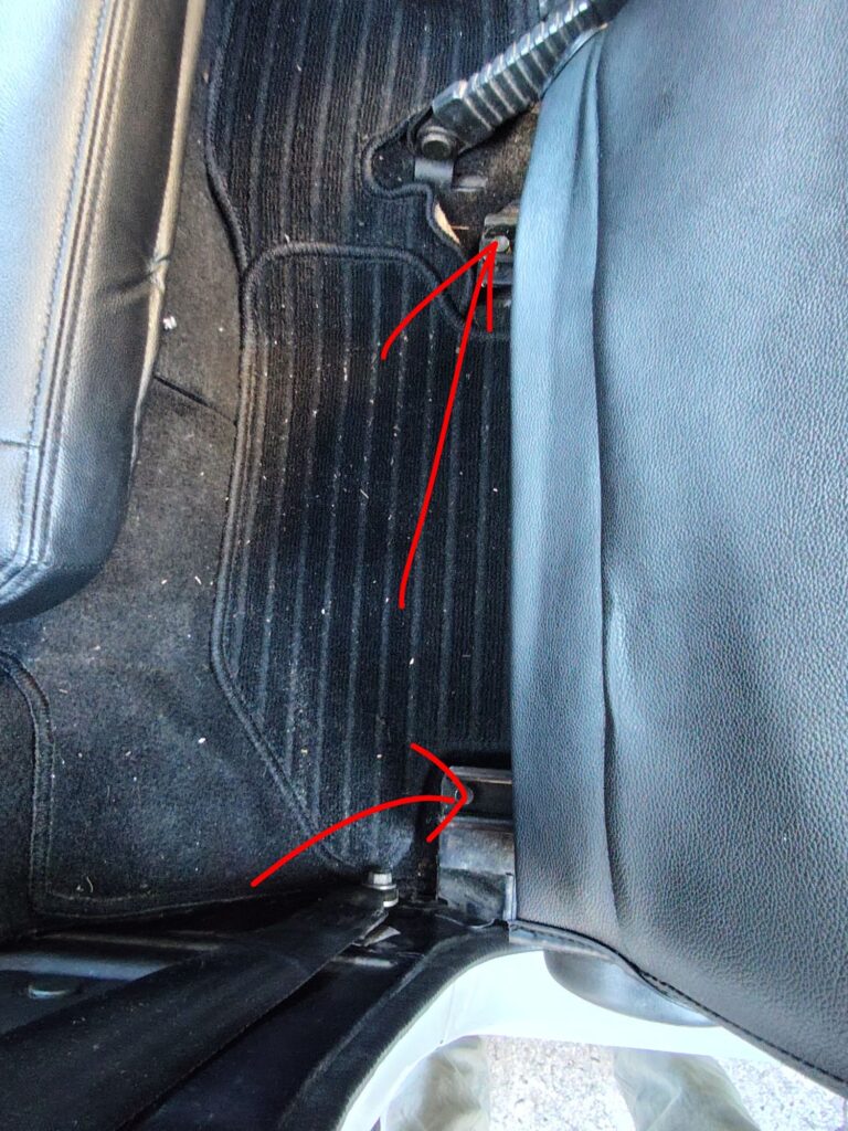 ジムニー　JA11　シートレール　加工