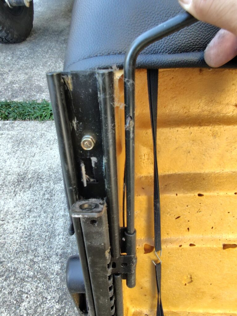 ジムニー　JA11　シートレール　加工