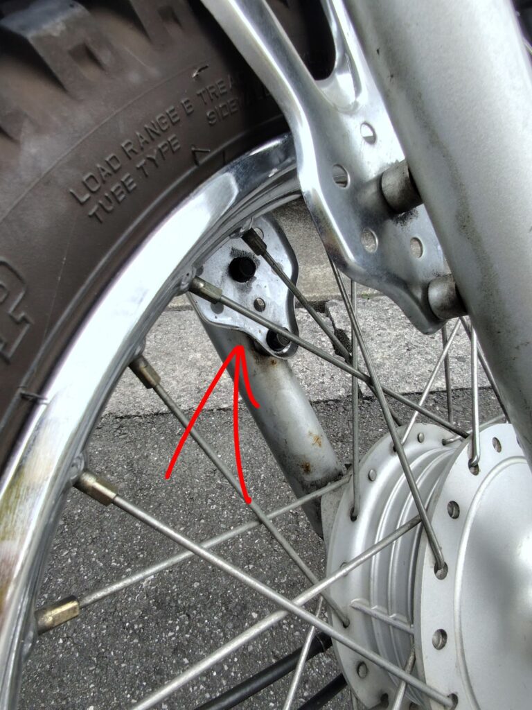 K90　フロントフォークオイル漏れ　オーバーホール