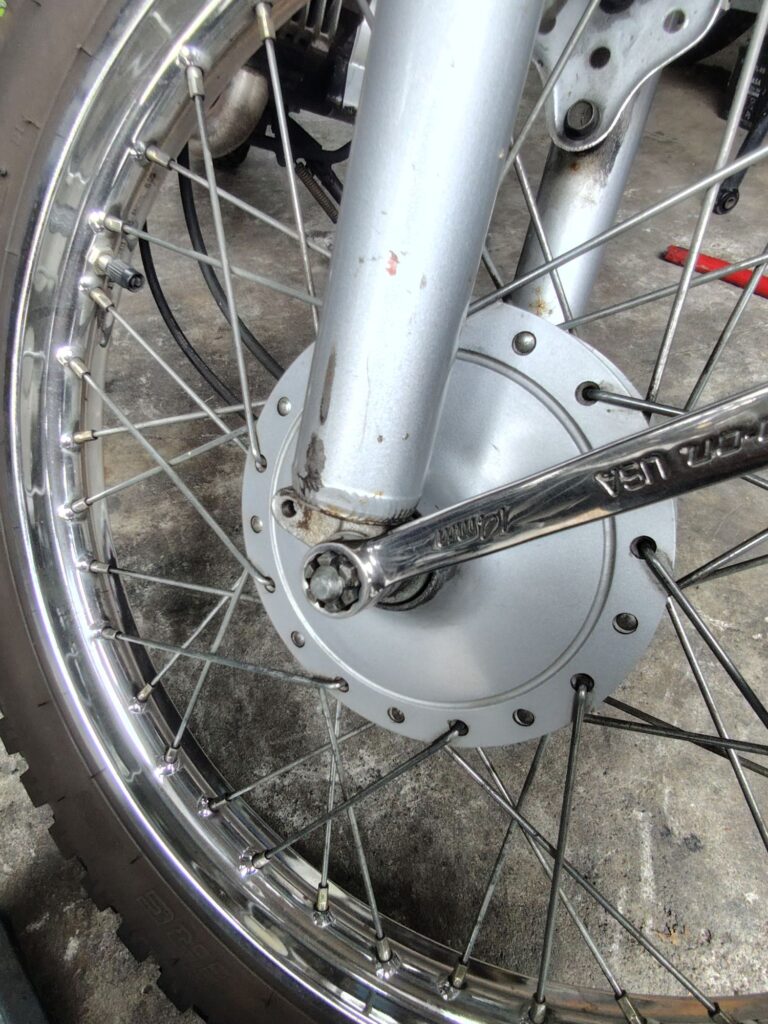 K90　フロントフォークオイル漏れ　オーバーホール