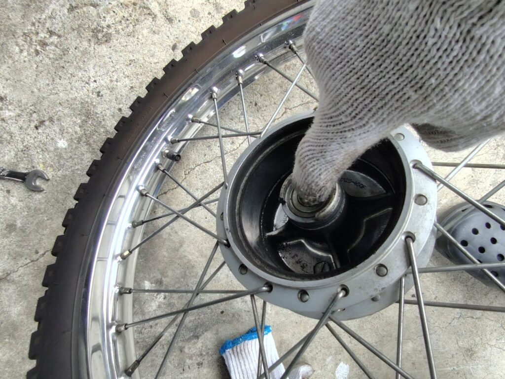 K90　フロントフォークオイル漏れ　オーバーホール