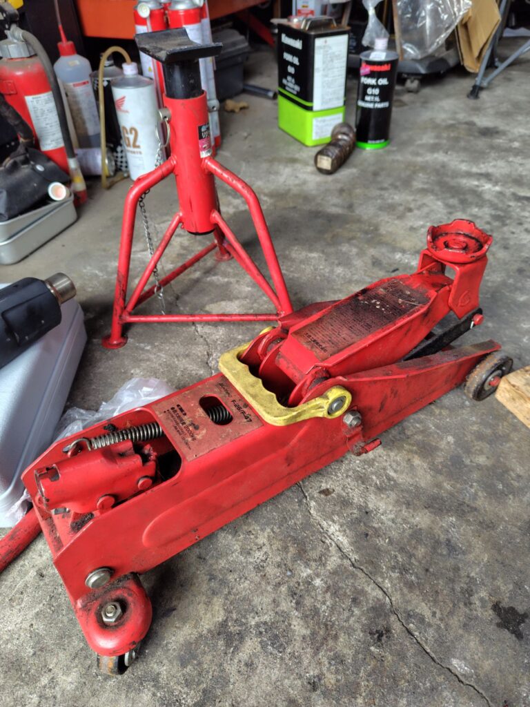 K90　フロントフォークオイル漏れ　オーバーホール