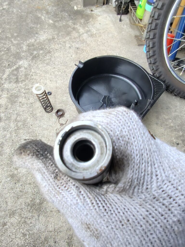 K90　フロントフォークオイル漏れ　オーバーホール