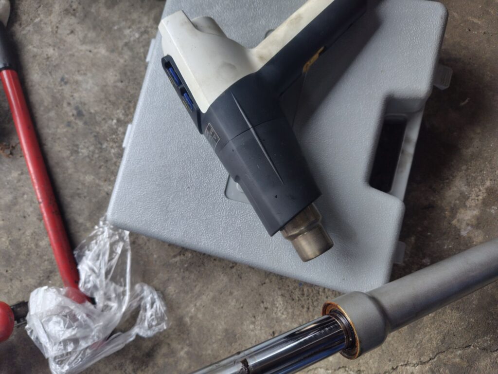 K90　フロントフォークオイル漏れ　オーバーホール