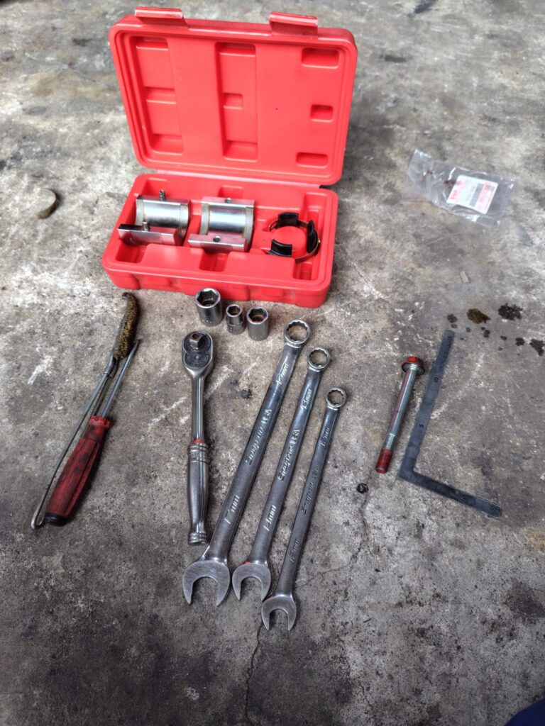 K90　フロントフォークオイル漏れ　オーバーホール