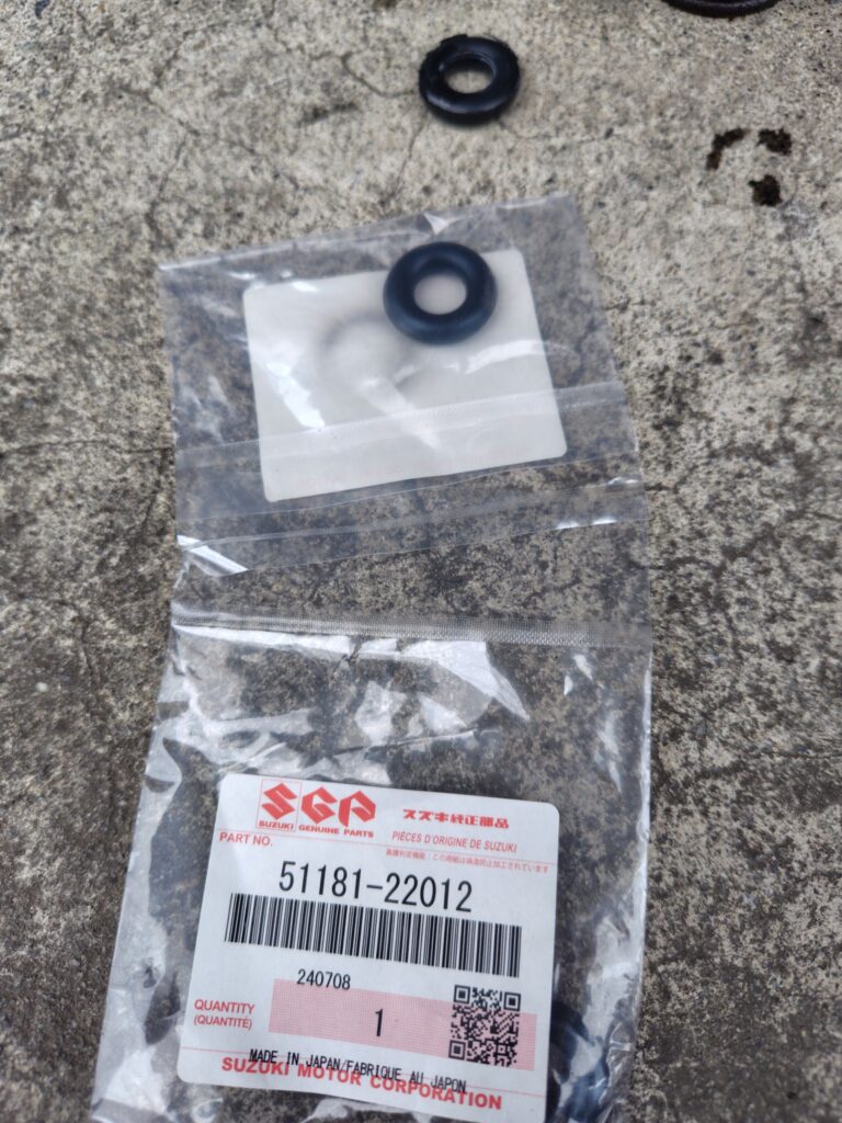 K90　フロントフォークオイル漏れ　オーバーホール