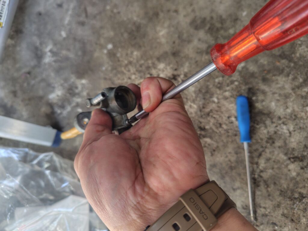 k90 コック オーバーホール パッキン交換