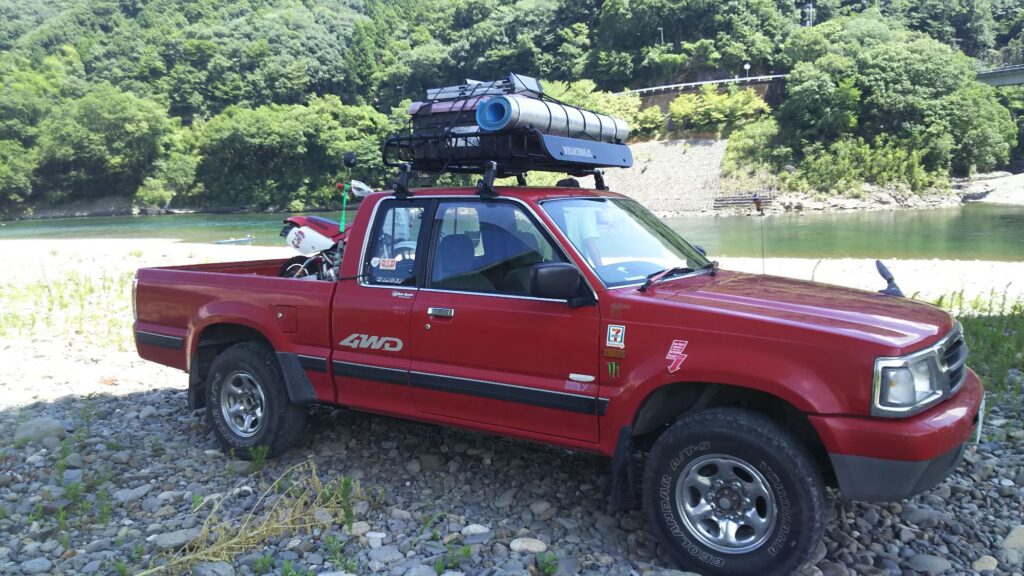 XR 旅 シャリー ピックアップで行く