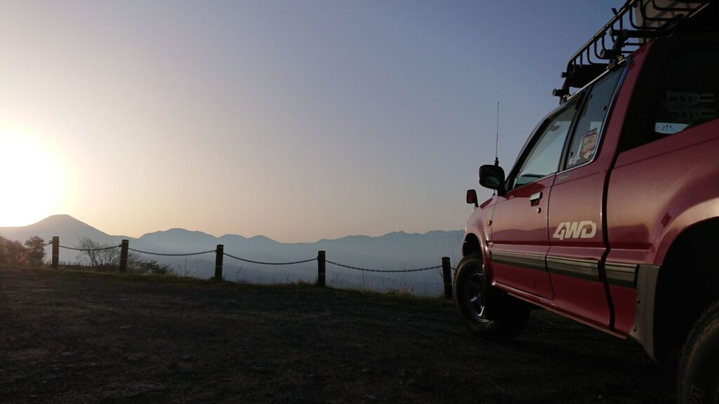 バイク 旅 車載