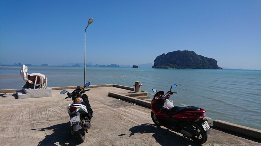 タイ レンタルバイク 写真 海外ツーリング