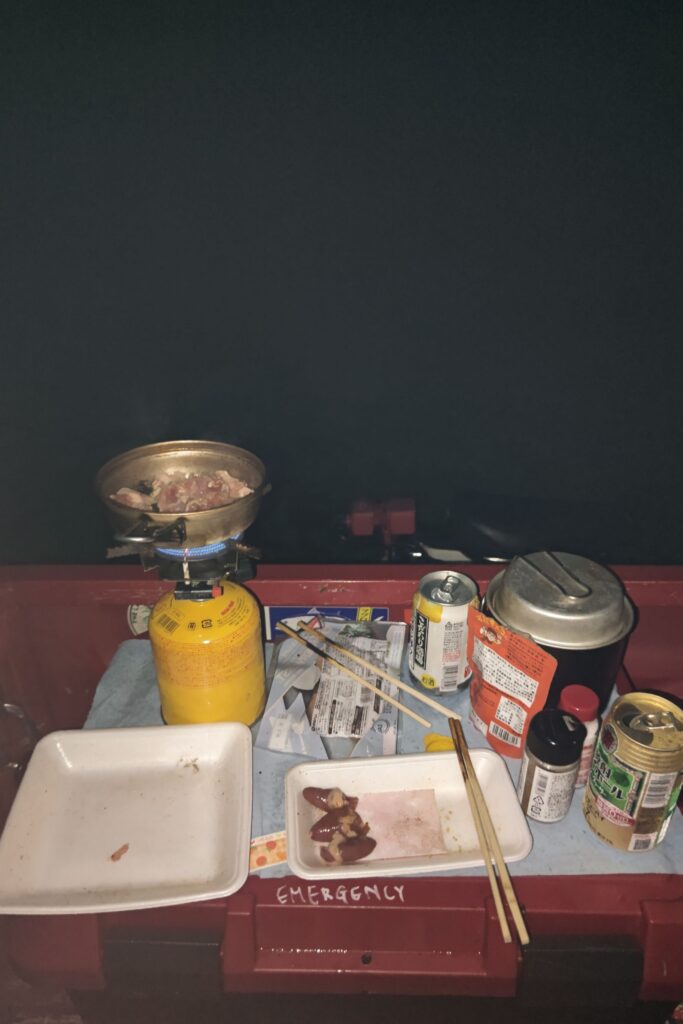 旅 バイク 釣り ピックアップで行く