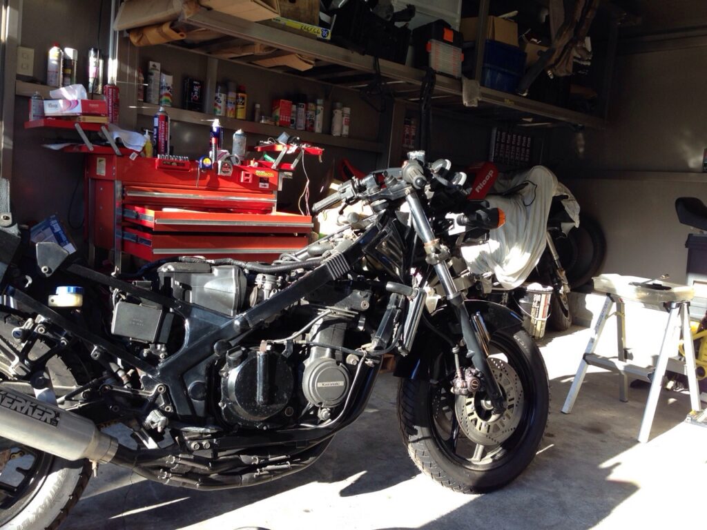 FX400R　メンテナンス　復活　キャブ