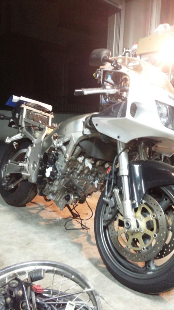 GSX-R750R　エンジンO/H