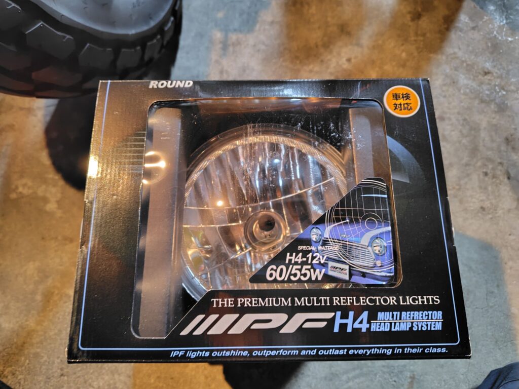 JA11　ジムニー　H4化　ヘッドライト交換