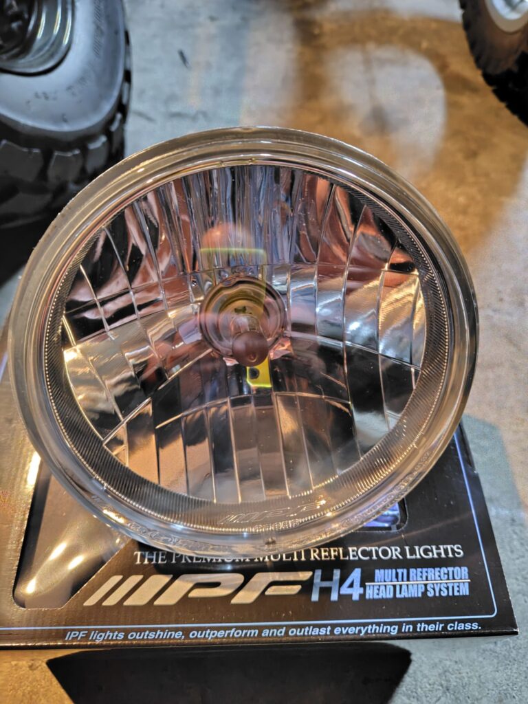 JA11　ジムニー　H4化　ヘッドライト交換