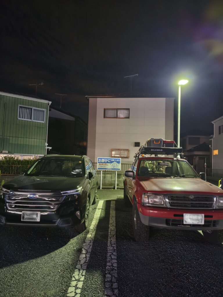 ボロ車　新車　自作シャリー　カブ　車中泊　釣り　キャンプ