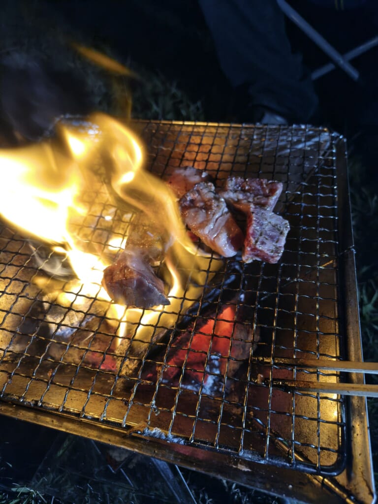 ボロ車 新車 自作シャリー カブ 車中泊 釣り キャンプ 道の駅 肉